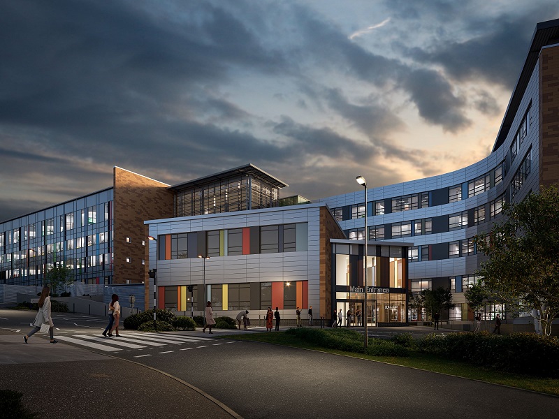 New main entrance planned for Queen Alexandra Hospital - Healthcare ...